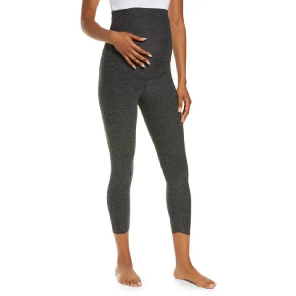 💕BEYOND THE BUMP BEYOND YOGA💕 Maternity Palomino High Waist Midi Leggings XS